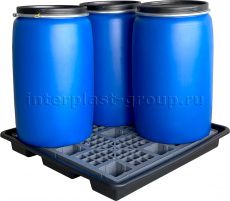 Сточные пластиковые поддоны для бочек