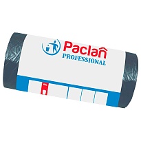 Мешки для мусора 60 л, черные, в рулоне 50 шт., ПНД, 6,2 мкм, 800х600 мм, PACLAN Professional, 604078 в Петрозаводске