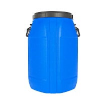 Бочка пластиковая 65 л Quadro с хомутом в Петрозаводске Бочка пластиковая 65 л Quadro с хомутом в Петрозаводске