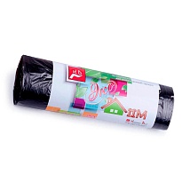 Мешки для мусора 30 л, черные, в рулоне 20 шт., ПНД, 6 мкм, 600х500 мм, Концепция Быта ЭкоДом, 601348 в Петрозаводске Мешки для мусора 30 л, черные, в рулоне 20 шт., ПНД, 6 мкм, 600х500 мм, Концепция Быта ЭкоДом, 601348 в Петрозаводске