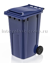 Контейнер для мусора 240 л синий облегченный 240 синий в Петрозаводске Контейнер для мусора 240 л синий облегченный 240 синий в Петрозаводске