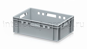 Ящик для мяса и колбасных изделий Е-2 серый в Петрозаводске