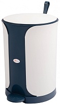 Контейнер для мусора Sтилъ с педалью 11 л синий 11 синий в Петрозаводске
