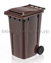 Контейнер для мусора 240 л коричневый облегченный 240 зеленый в Петрозаводске