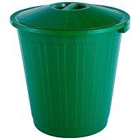 Мусорный бак с крышкой 80 л зеленый 80 зеленый в Петрозаводске Мусорный бак с крышкой 80 л зеленый 80 зеленый в Петрозаводске