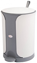Контейнер для мусора Sтилъ с педалью 11 л серый 11 серый в Петрозаводске