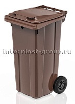 Мусорный контейнер 120 л коричневый 120 коричневый в Петрозаводске