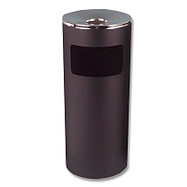 Урна металлическая с пепельницей, Титан, 29 л, черная, оцинкованная сталь в Петрозаводске Урна металлическая с пепельницей, Титан, 29 л, черная, оцинкованная сталь в Петрозаводске