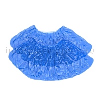 Бахилы голубые 2000 шт (1000 пар), 16 мкм, однослойные, с одной резинкой, Эконом в Петрозаводске