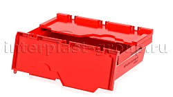 Вкладываемый контейнер KV 6417 с распашной крышкой красный