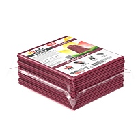 Мешки для мусора 160 л, бордовые, в пачке 10 шт., ПВД, 40 мкм, 900х1100 мм, i-Bag в Петрозаводске